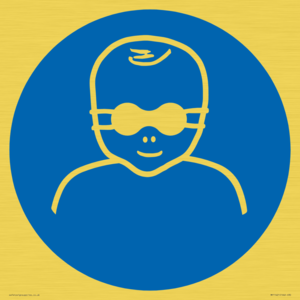 Mandatory: Protect infants eyes with opaque eye protection